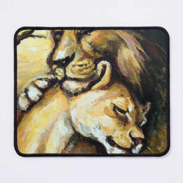 Item preview, Cuddly Lions - Digital Wall Art designed and sold by Designs by Arbs.