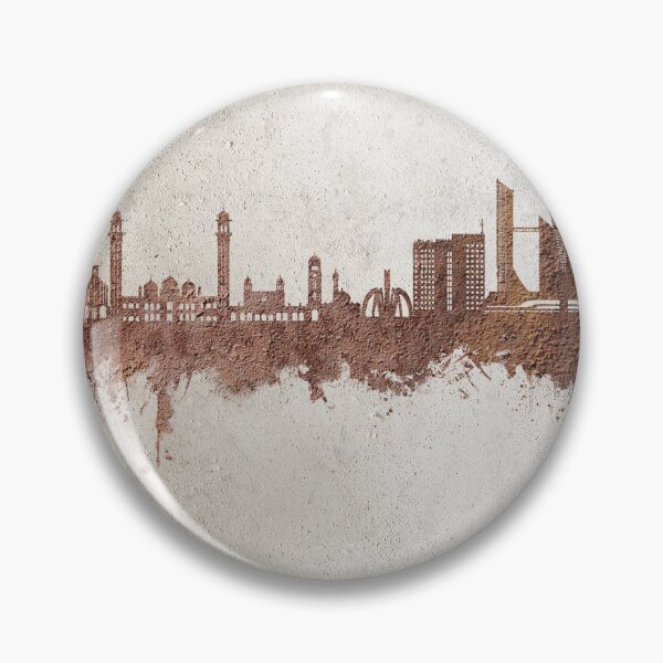 Item preview, Faisalabad Pakistan Skyline designed and sold by ArtPrints.