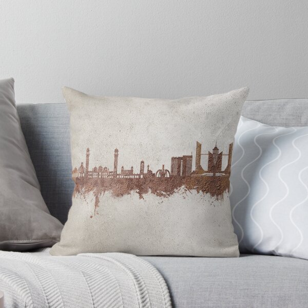 Item preview, Faisalabad Pakistan Skyline designed and sold by ArtPrints.