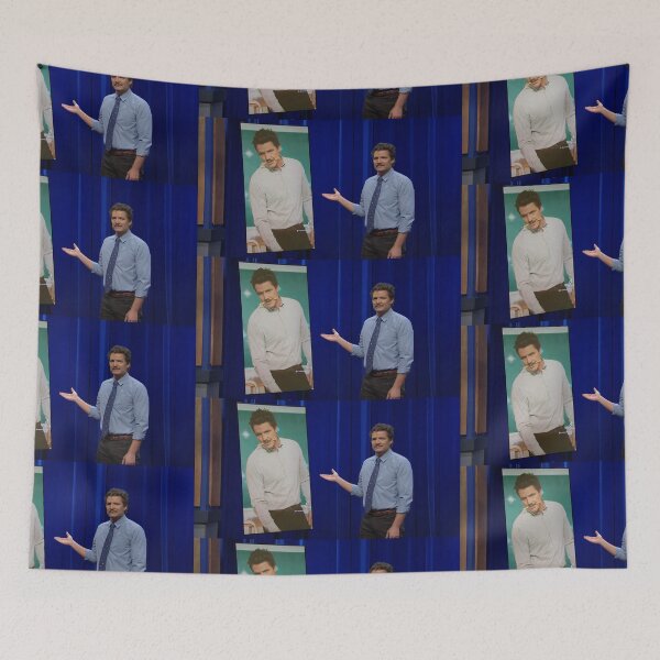 Item preview, Pedro Pascal SNL Fancam Merch Sticker  designed and sold by Articles & Anecdotes.