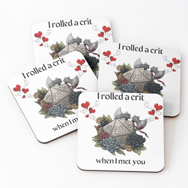 Item preview, I rolled a crit when I met you designed and sold by UniqueCustomArt.