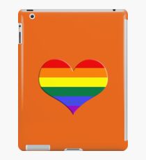 gay heart - gay, love, csd, rainbow, lesbian, pride iPad Case/Skin