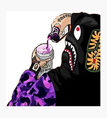 Bape Hypebeast sippin on Lean Photographic Print