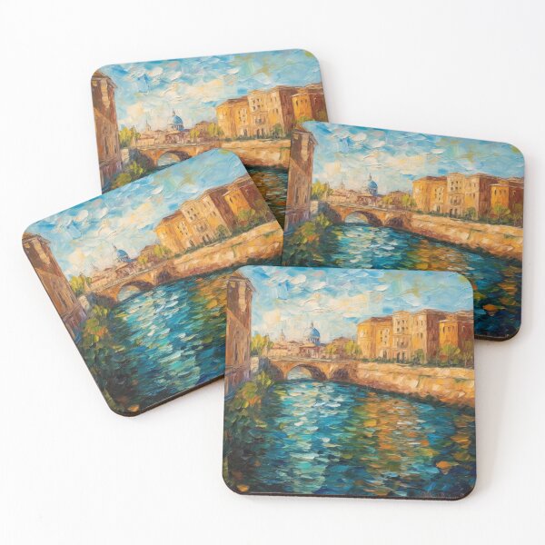 Item preview, Italian Typical Street | Knife palette oil painting style designed and sold by Sicilian-art.