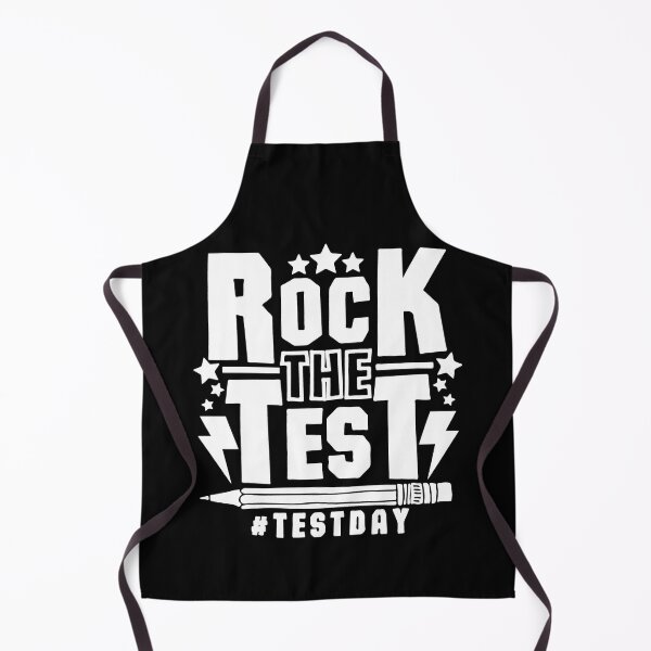 Item preview, Rock The Test Teacher Test Day Motivational Retro Testing Day designed and sold by ohmier.