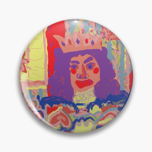 Item preview, KING CHARLES II PURPLE HAIR designed and sold by ABEBERMANCHUTE.