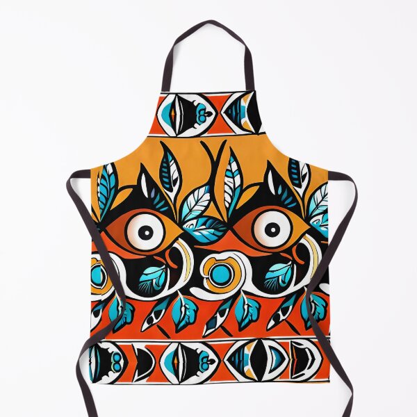 Item preview, African art Batik Print 10 designed and sold by Gaurav Garg.
