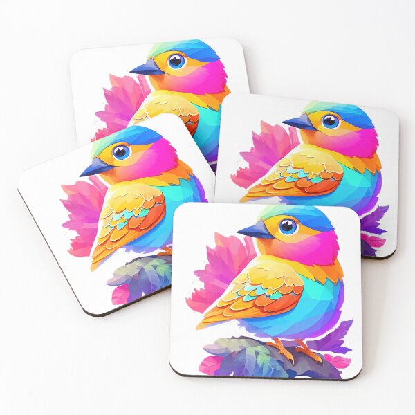 Item preview, Rainbow  baby bird designed and sold by VintageVib.