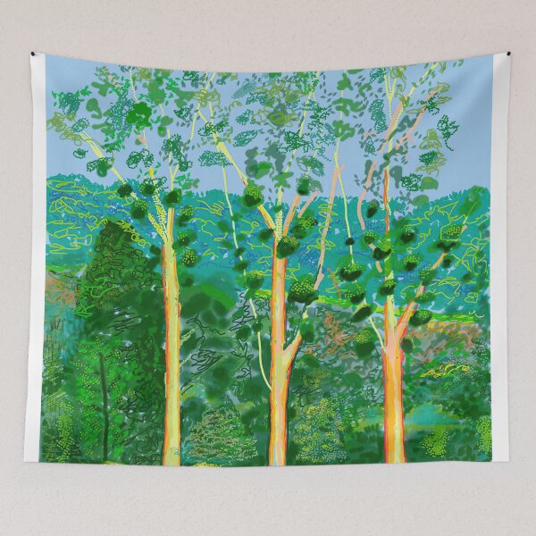 Item preview, David Hockney - Three Trees designed and sold by ChristopherBann.