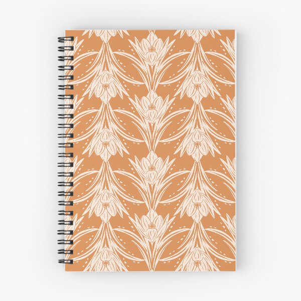 Item preview, Spring Crocus Floral - rust designed and sold by Abigail Bryan.