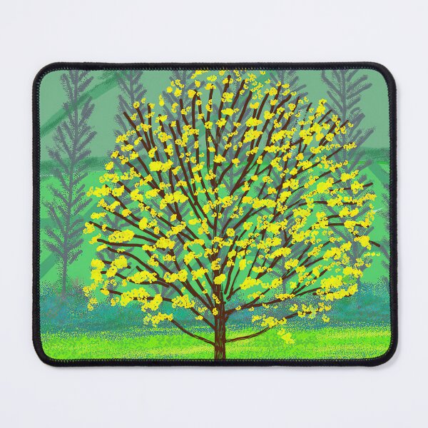 Item preview, David Hockney - Yellow Leaf designed and sold by ChristopherBann.