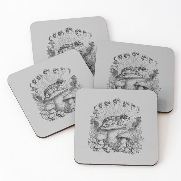 Item preview, frog forest moon phase designed and sold by DerSenat.