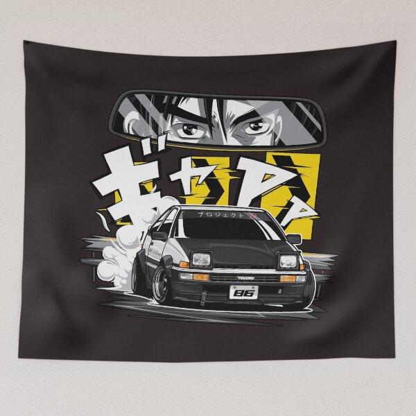 Item preview, Sprinter Trueno AE86 (black) designed and sold by pjrstudio.