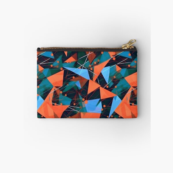 Item preview, Abstract refractions and dots pattern designed and sold by AiBroughtToLife.