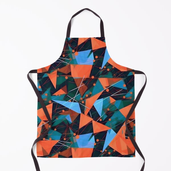 Item preview, Abstract refractions and dots pattern designed and sold by AiBroughtToLife.