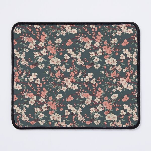 Item preview, Pink and Green Japanese Cherry Blossom Pattern designed and sold by StudioTokyo.