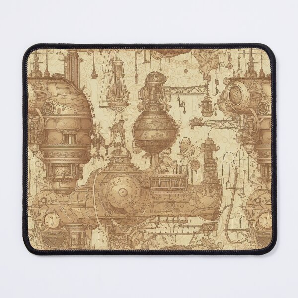 Item preview, Schematics of a Steampunk Sky Train designed and sold by SLMGames.