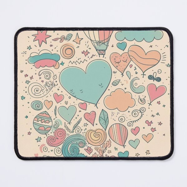 Item preview, "Bloom in Color: Embracing Ethnic Themes with Vibrant Floral Doodles" designed and sold by TekunawArt.