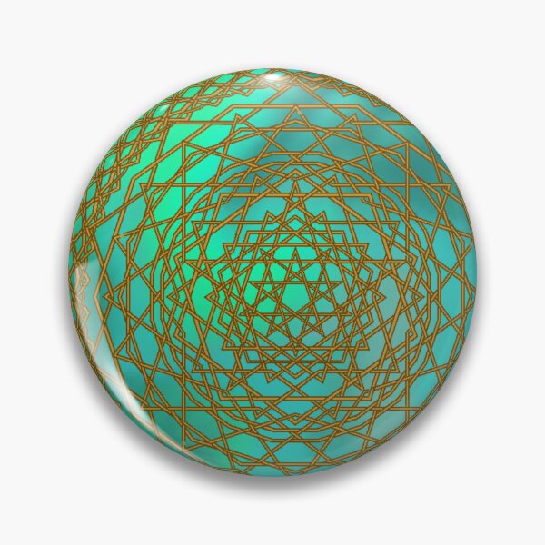 Item preview, Aqua and Gold  designed and sold by A-Rickety-Ninja.