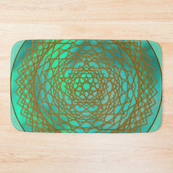 Item preview, Aqua and Gold  designed and sold by A-Rickety-Ninja.
