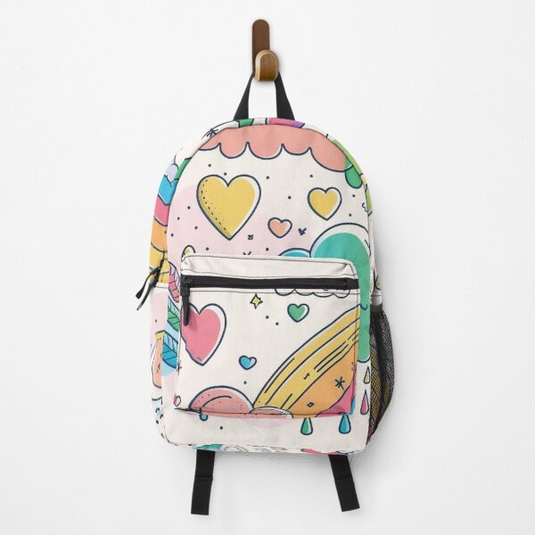 Item preview, "Chasing Rainbows: Adding a Splash of Cheer with Colorful Sky Doodles" designed and sold by TekunawArt.