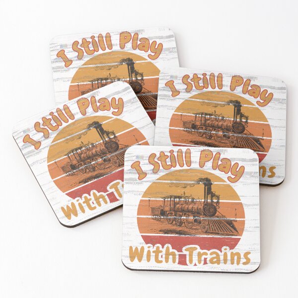 Item preview, I Still Play With Trains designed and sold by ArtisShops.