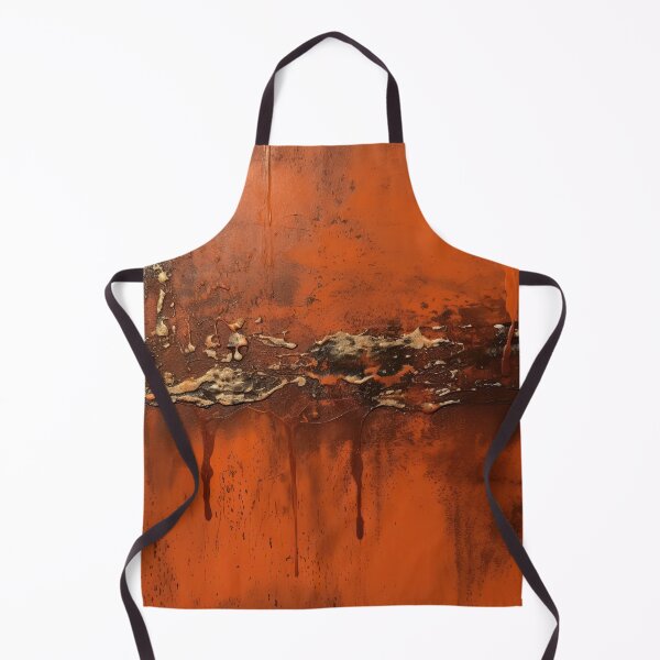 Item preview, Wound Abstract modern art a burnt orange &rust colored print designed and sold by mpraytor.