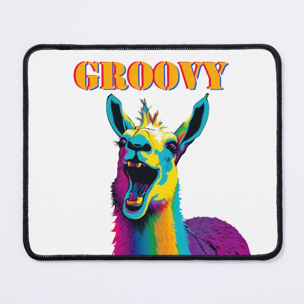 Item preview, Pop Art Groovy Llama designed and sold by mtperspective.