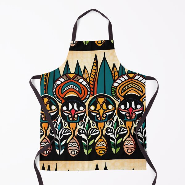 Item preview, African art Batik Print 13 designed and sold by Gaurav Garg.