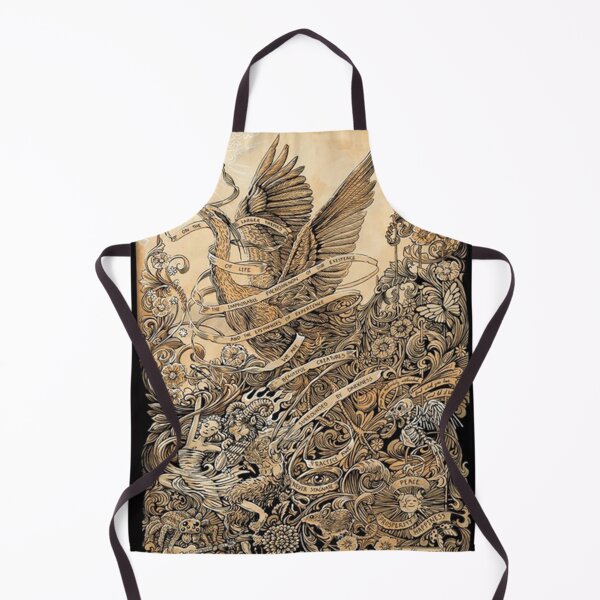 Item preview, "Refocus on the Larger themes" detailed pen and ink drawing designed and sold by barbarraheill.