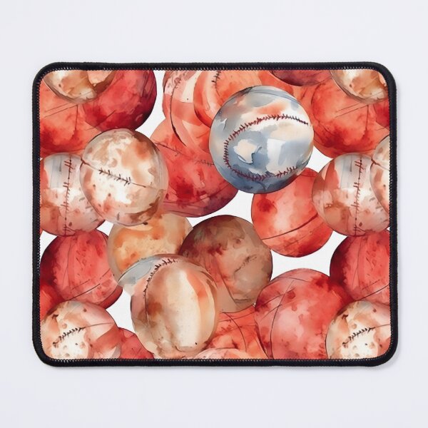 Item preview, Watercolour cricket balls designed and sold by AiBroughtToLife.