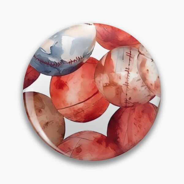 Item preview, Watercolour cricket balls designed and sold by AiBroughtToLife.