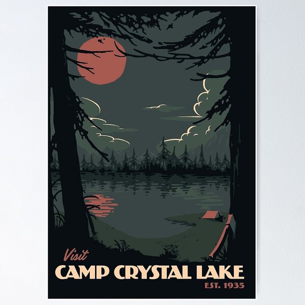 8x12 Camp Crystal Lake Postcard Art Print FRIDAY THE 13TH Jason Voorhees  Collectible Horror Movie Lover Unique Gift Idea Bookmark Art - Etsy