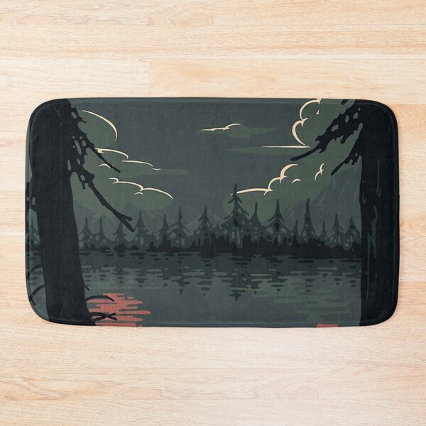 Item preview, Visit Camp Crystal Lake travel poster designed and sold by barbarraheill.