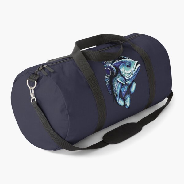 Item preview, Fish with headphones designed and sold by DerSenat.