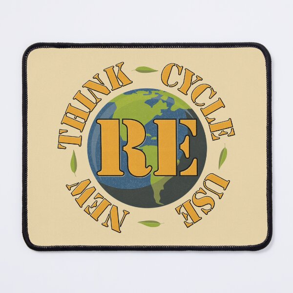Artikelvorschau, RE Cycle Verwenden Sie das neue Think Environmental Logo entworfen und verkauft von MadfishDesigns.