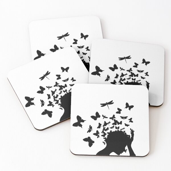 Item preview, From a head of the girl butterflies take off designed and sold by Aleksander1.