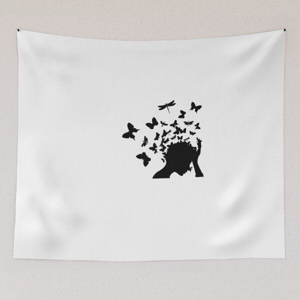 Item preview, From a head of the girl butterflies take off designed and sold by Aleksander1.