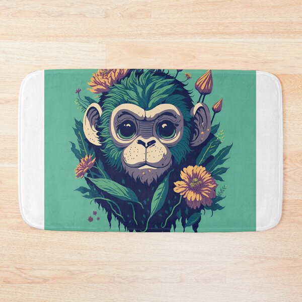 Item preview, vintage monkey Print| Retro Ape Artwork designed and sold by RedArtG09.