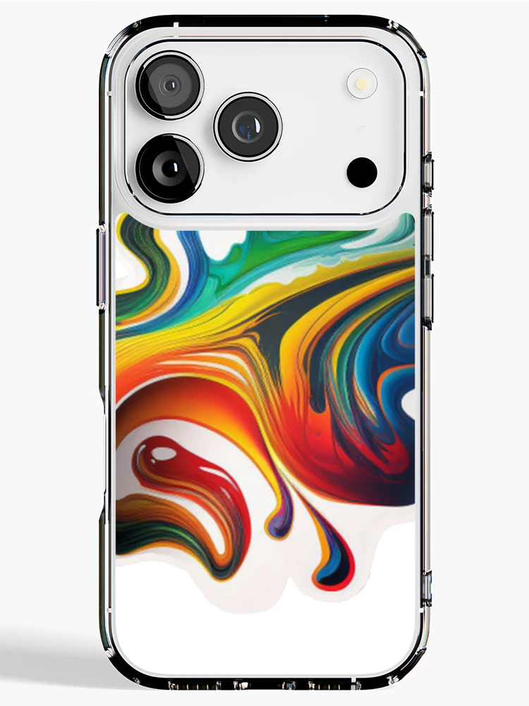 Thumbnail 1 of 5, iPhone Case, Abstract Color designed and sold by StudioRobinNL.