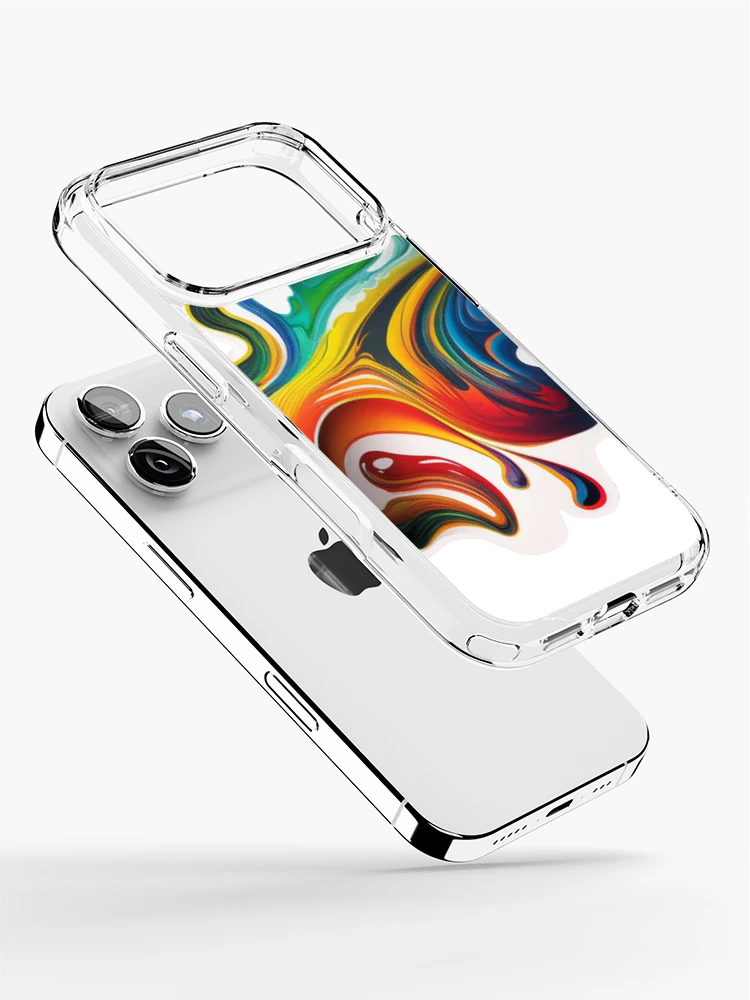 Thumbnail 2 of 5, iPhone Case, Abstract Color designed and sold by StudioRobinNL.