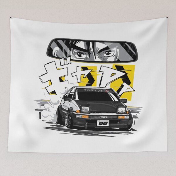 Item preview, Sprinter Trueno AE86 (white) designed and sold by pjrstudio.