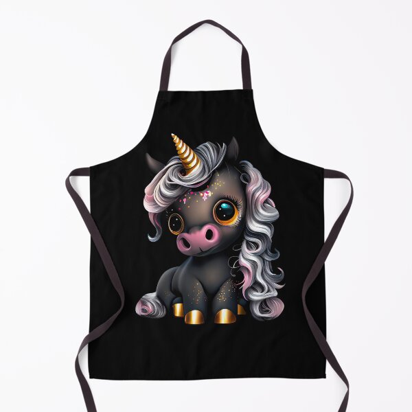 Item preview, Cute Baby Black Unicorn designed and sold by Mike Notis.