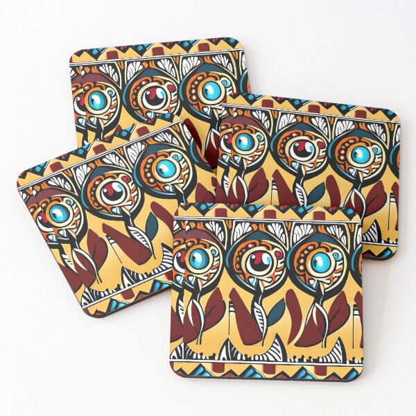 Item preview, African art Batik Print 17 designed and sold by Gaurav Garg.