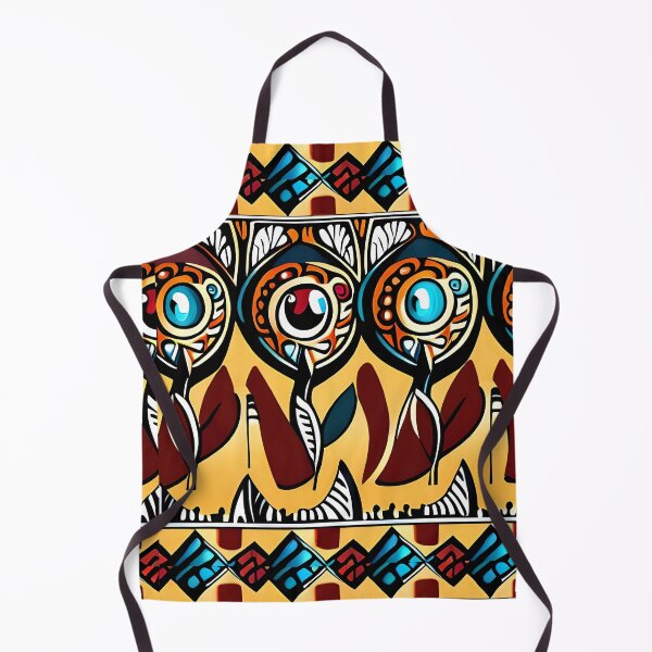 Item preview, African art Batik Print 17 designed and sold by Gaurav Garg.