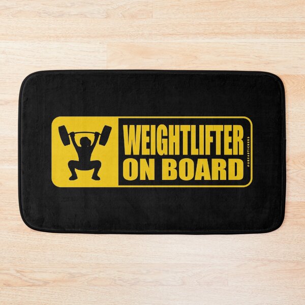 Item preview, Signal - Weightlifter on board designed and sold by AreaStickers.