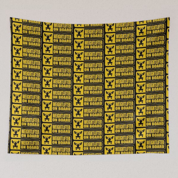 Item preview, Signal - Weightlifter on board designed and sold by AreaStickers.