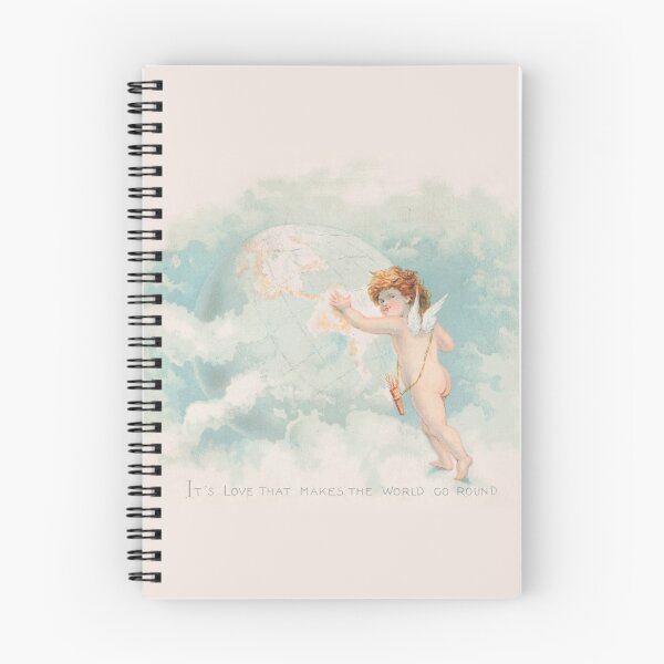Item preview, Vintage Postcard Its Love That Makes The World Go Round designed and sold by Antiquated Art.