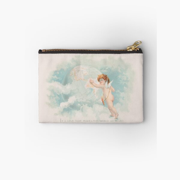 Item preview, Vintage Postcard Its Love That Makes The World Go Round designed and sold by Antiquated Art.