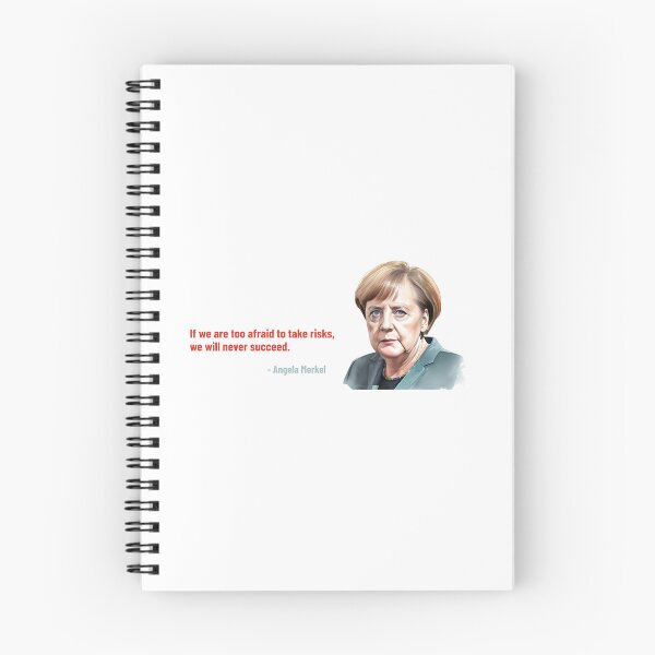 Item preview, Angela Merkel Inspired | If we are afraid to take risks designed and sold by Broskan.